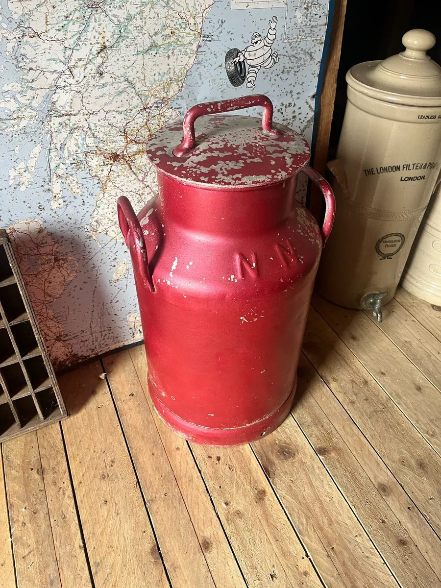 Vintage French Milk Churn - Image 2