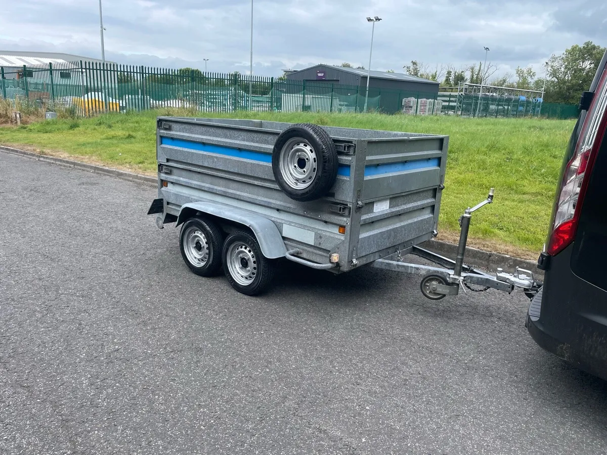 Galvanised car trailer for sale - Image 2