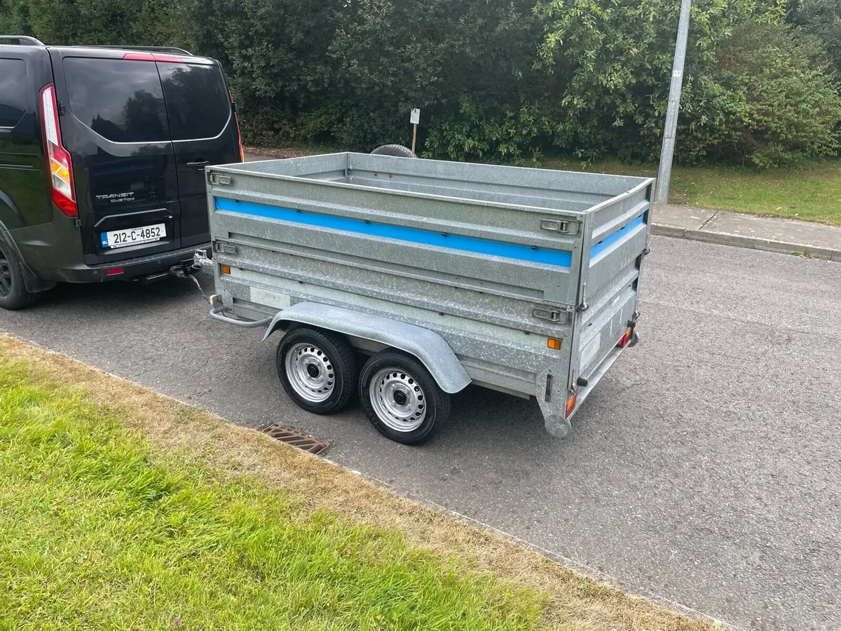 Galvanised car trailer for sale - Image 3