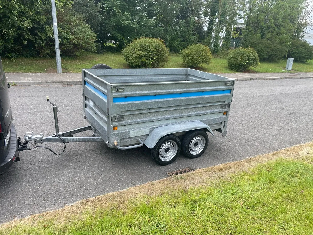 Galvanised car trailer for sale - Image 4
