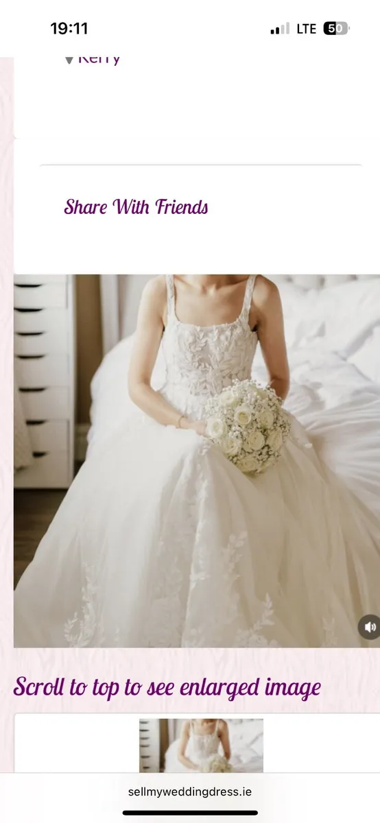 Justin Alexander Wedding Dress - Image 1