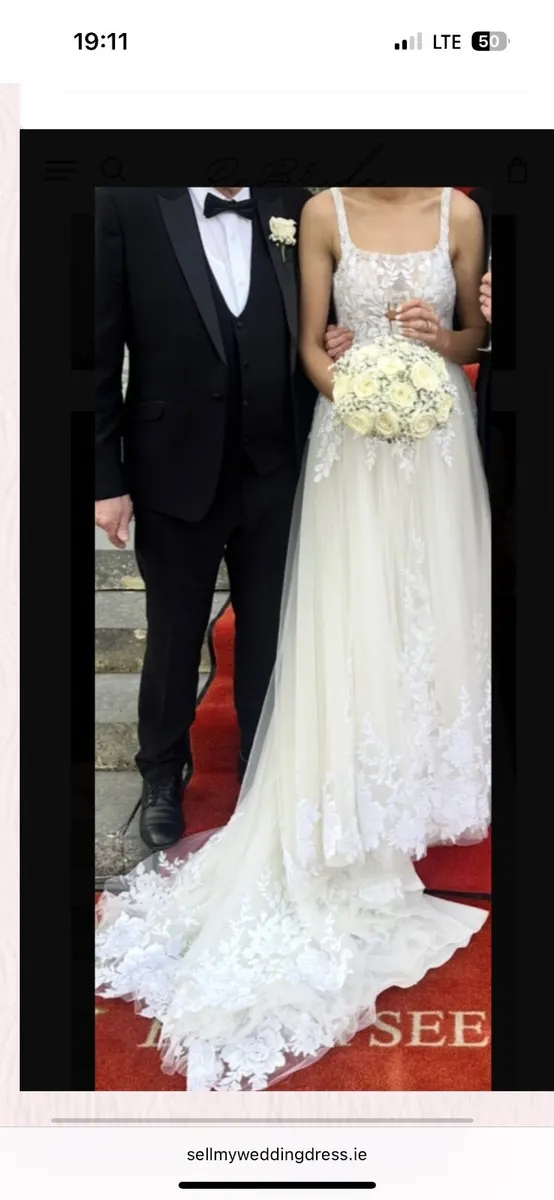 Justin Alexander Wedding Dress - Image 2