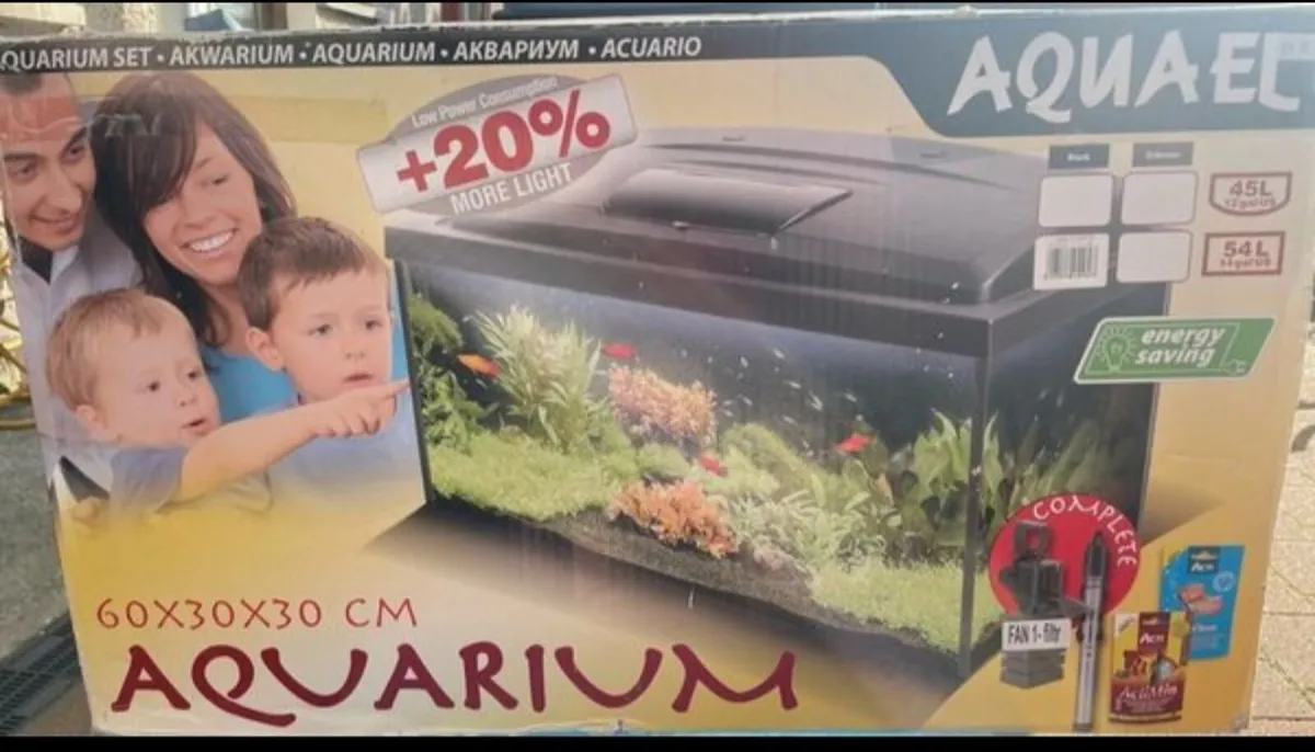 Aquael Complete 54L Aquarium Setup - Image 1
