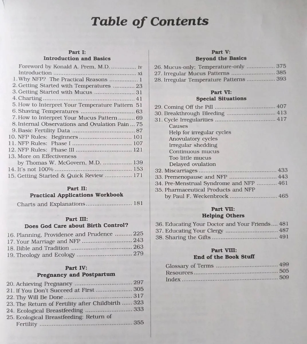 Natural Family Planning Book - Image 2