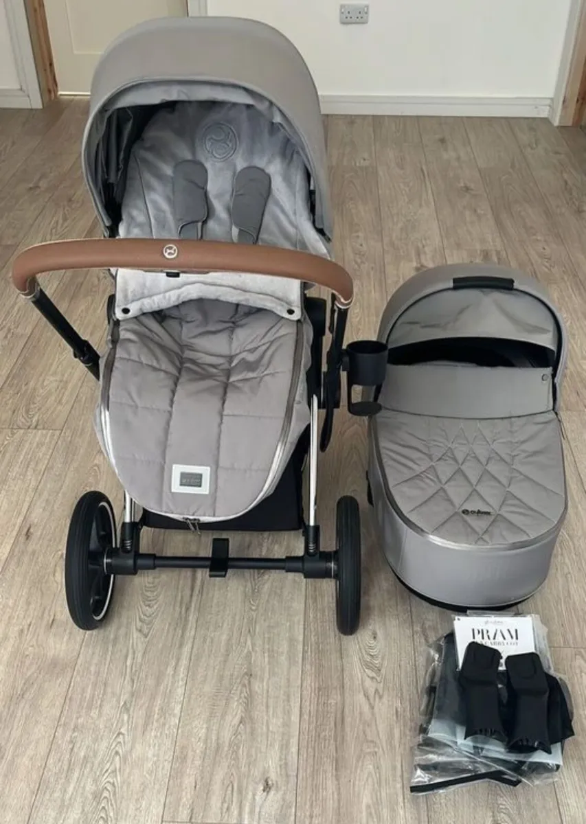 Cybex Priam Carrycot & Pushchair Pram - Image 3