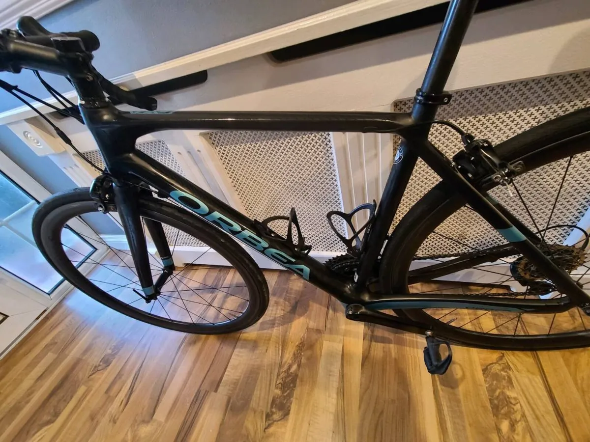 Full carbon orbea with carbon wheels - Image 3