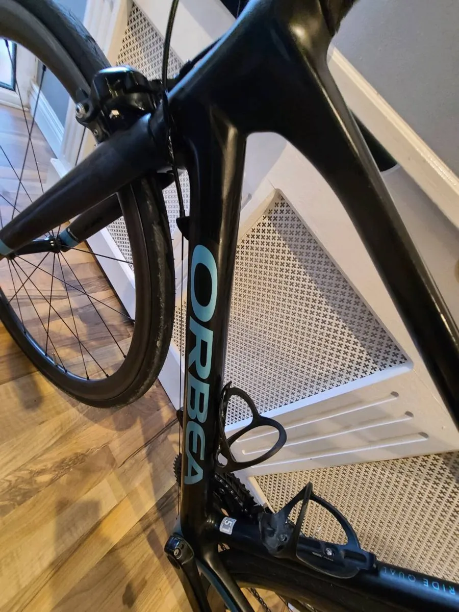 Full carbon orbea with carbon wheels - Image 4