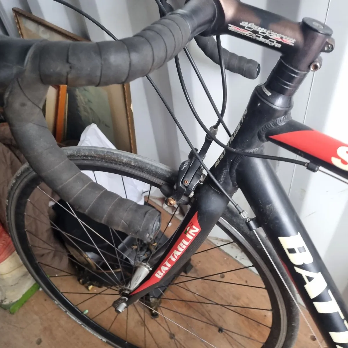 Battaglin Road Bike – Black and Red, - Image 2