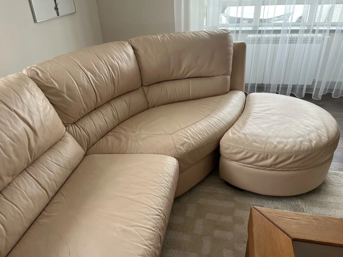 Leather sofa - Image 3