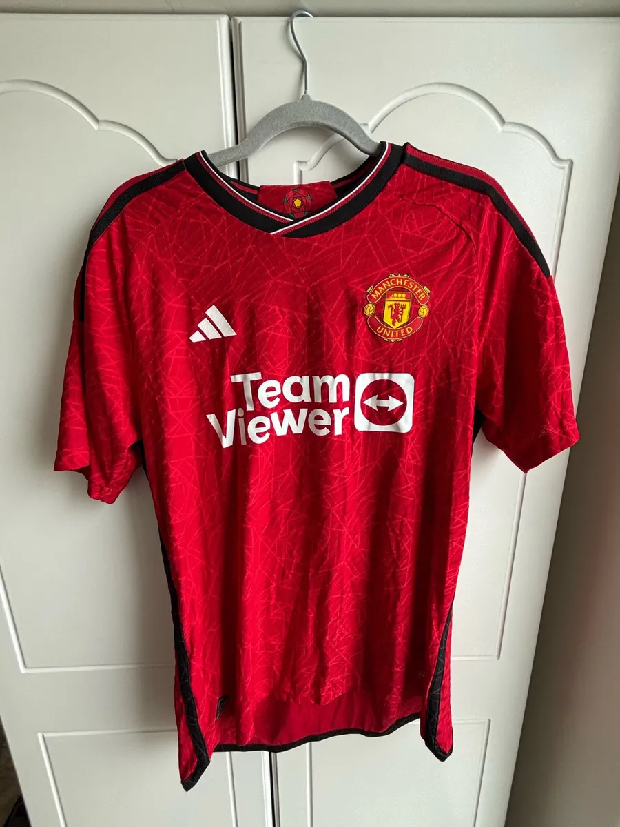 Man United 23/24 Authentic Home Shirt - Image 1