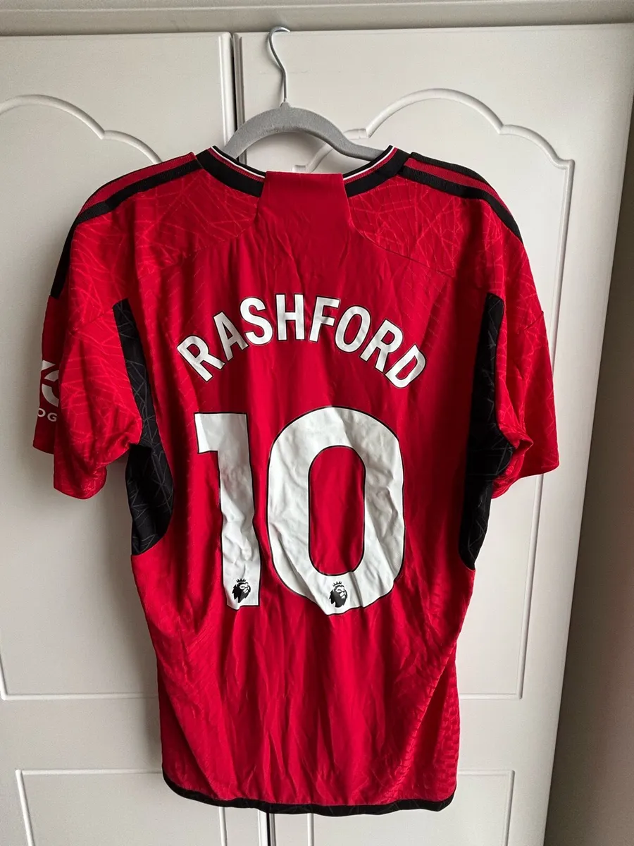 Man United 23/24 Authentic Home Shirt - Image 2