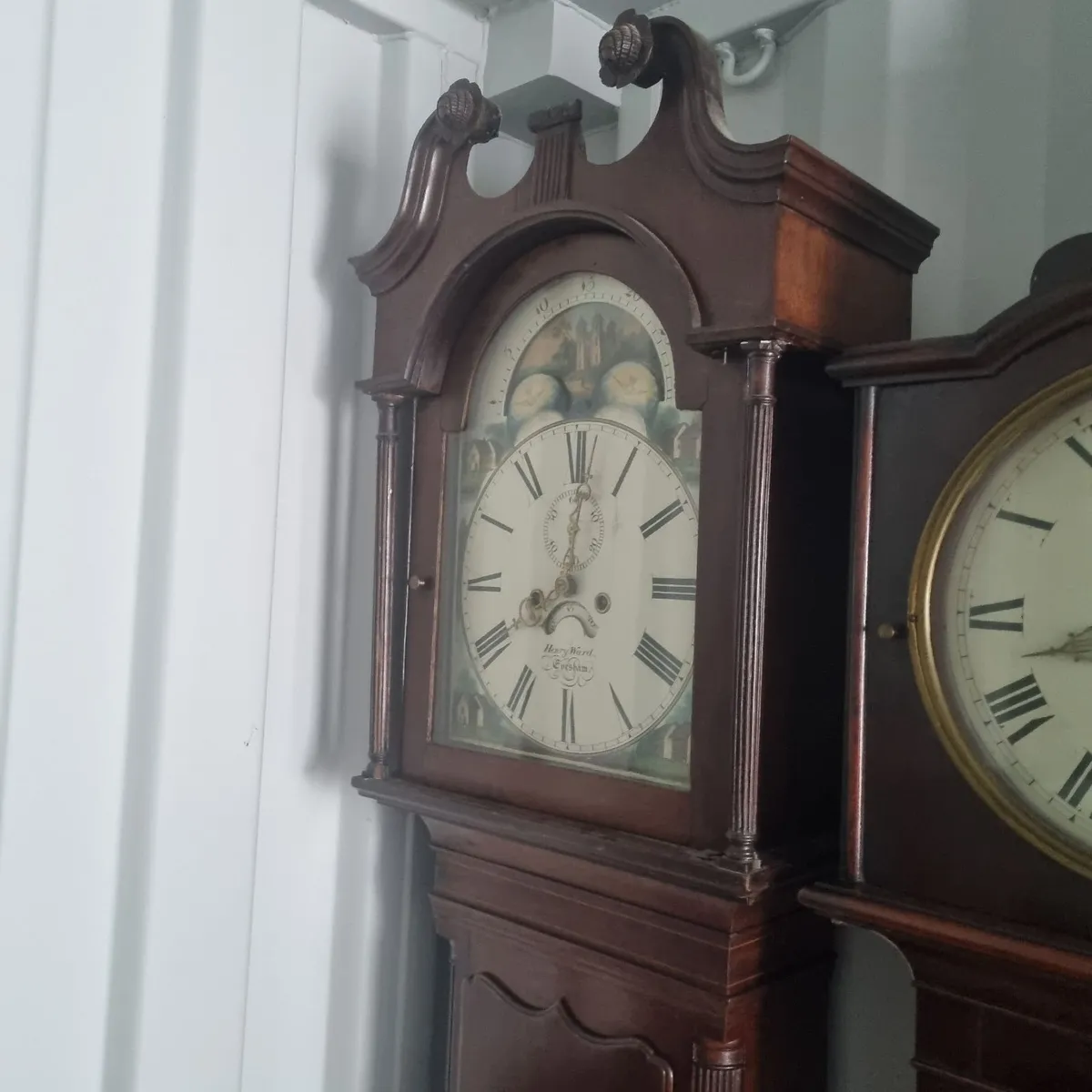 4 grandfather clocks for sale 995 the lot - Image 2