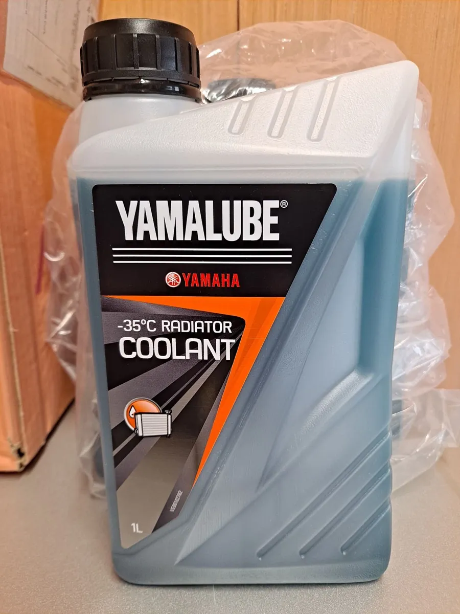 Yamaha Yamalube coolant anti-freeze 3x 1L bottles - Image 2