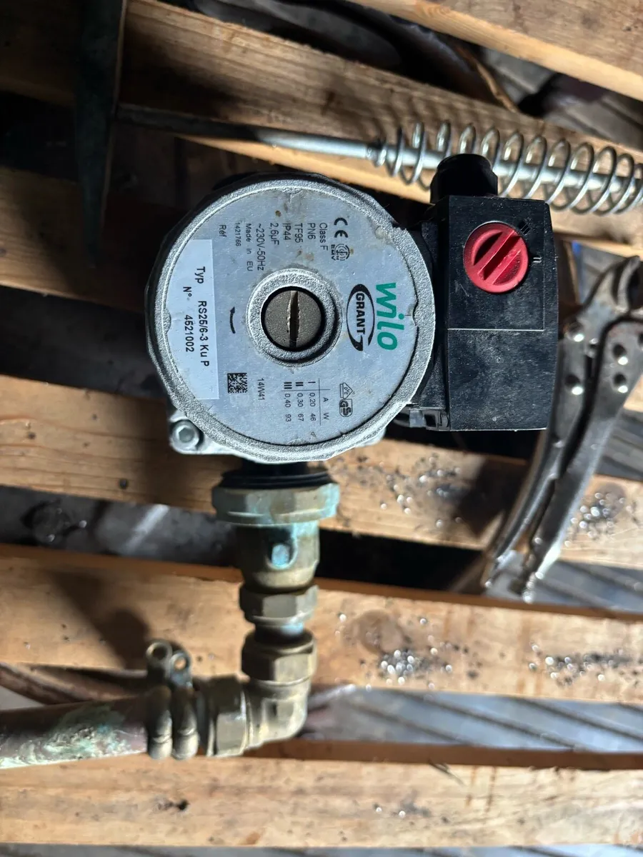 Central heating pump