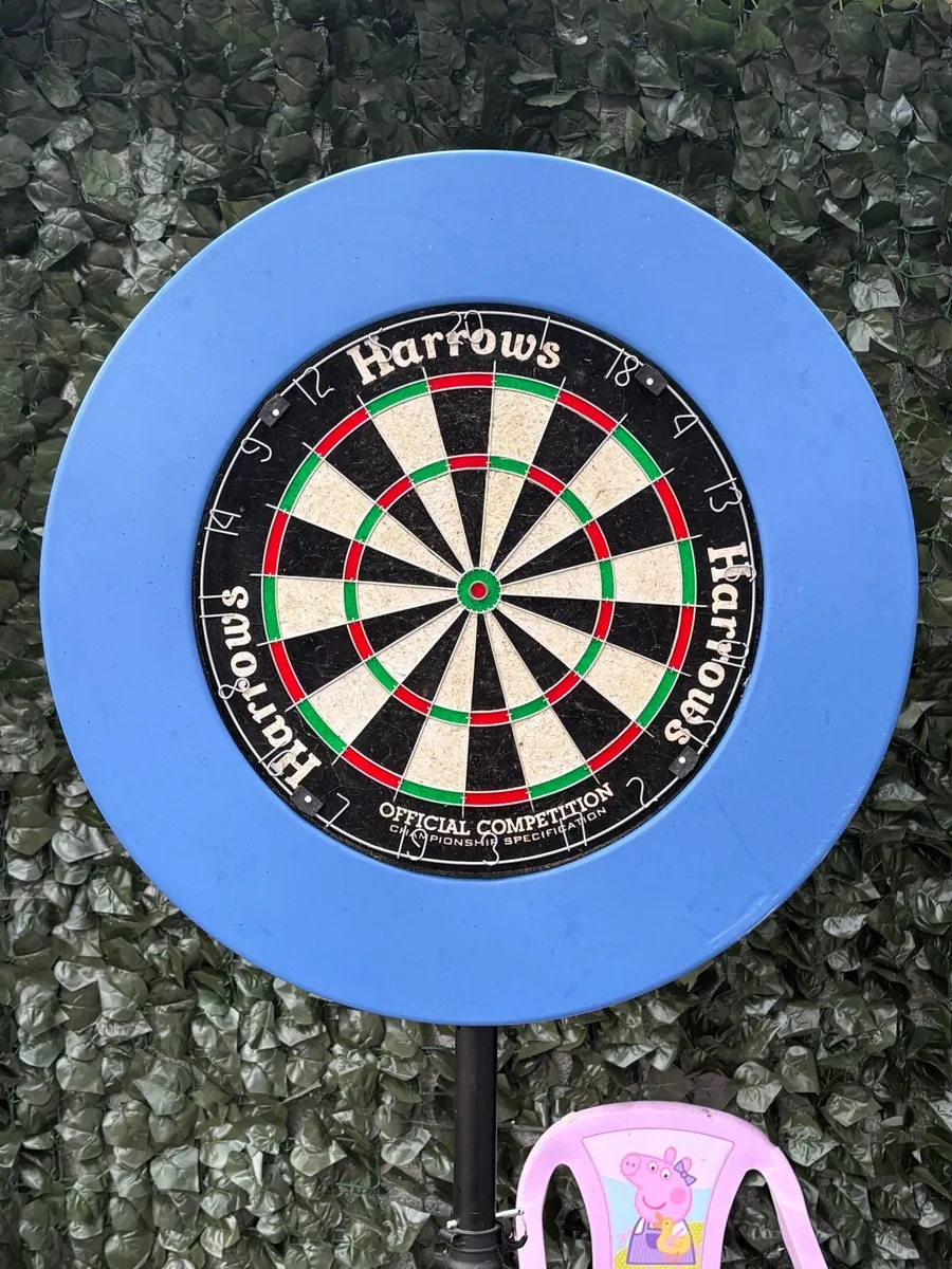 Dart board , Stand & Surround - Image 1
