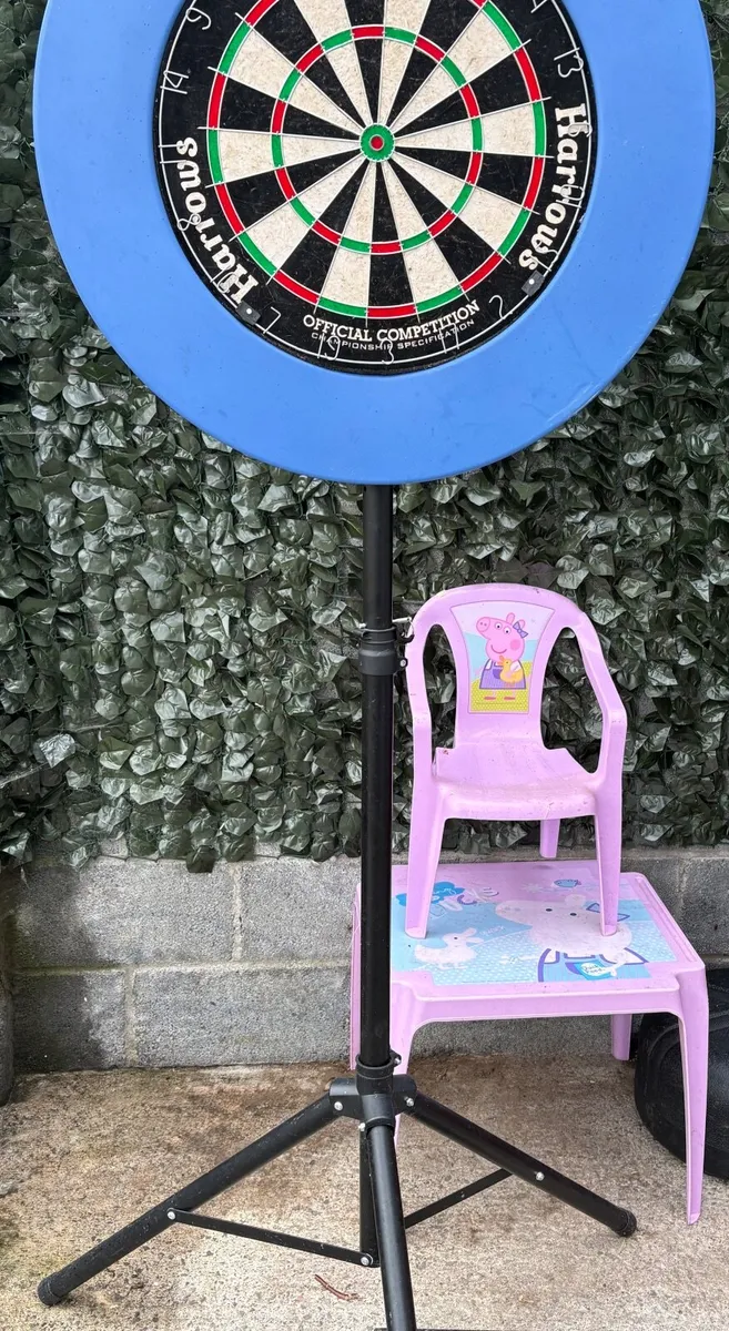 Dart board , Stand & Surround - Image 2