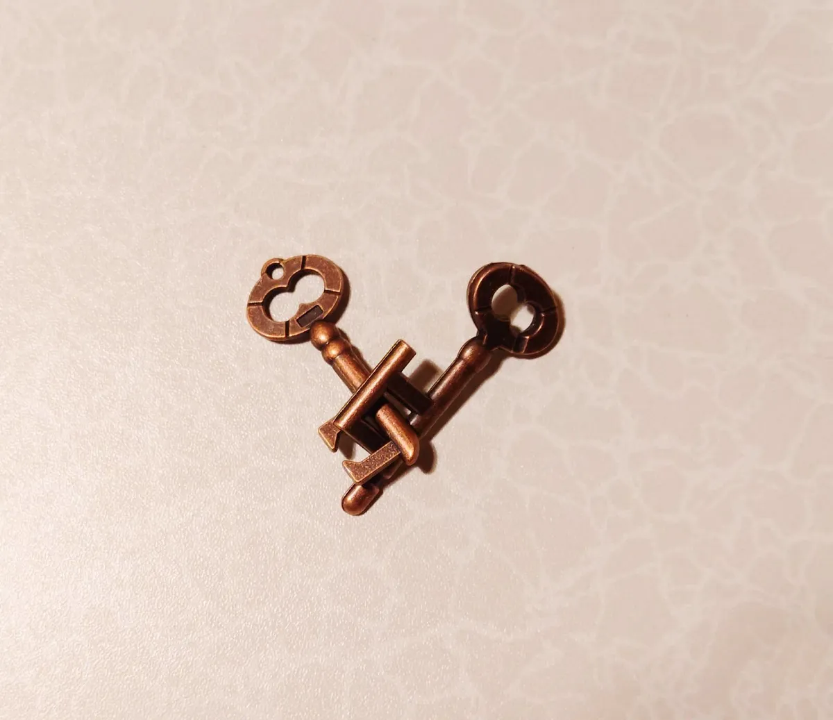 Fun, Puzzle Lock Keys (brand New). - Image 1