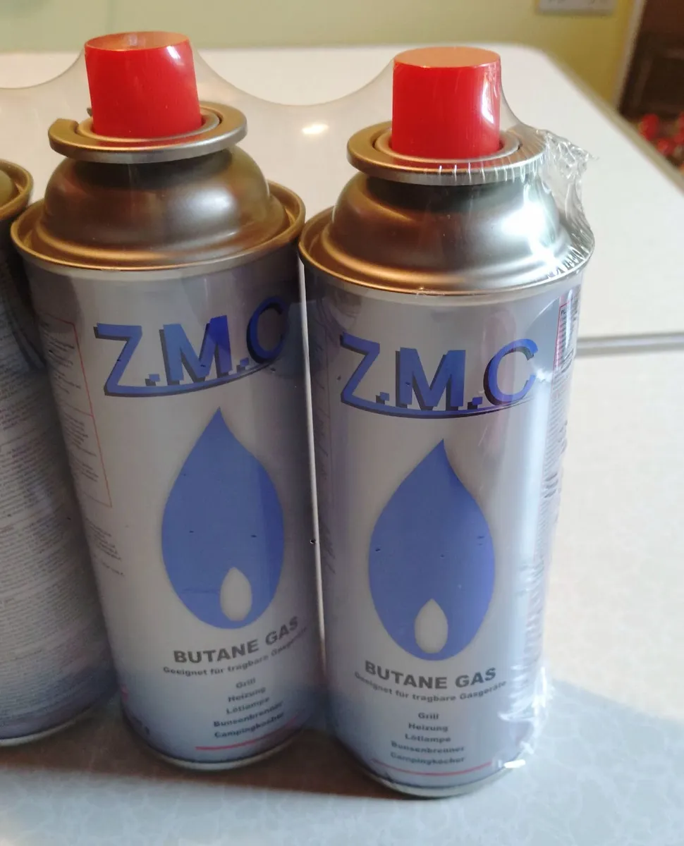 4 Butane Canisters 227g For Camping Etc.. (new). - Image 2