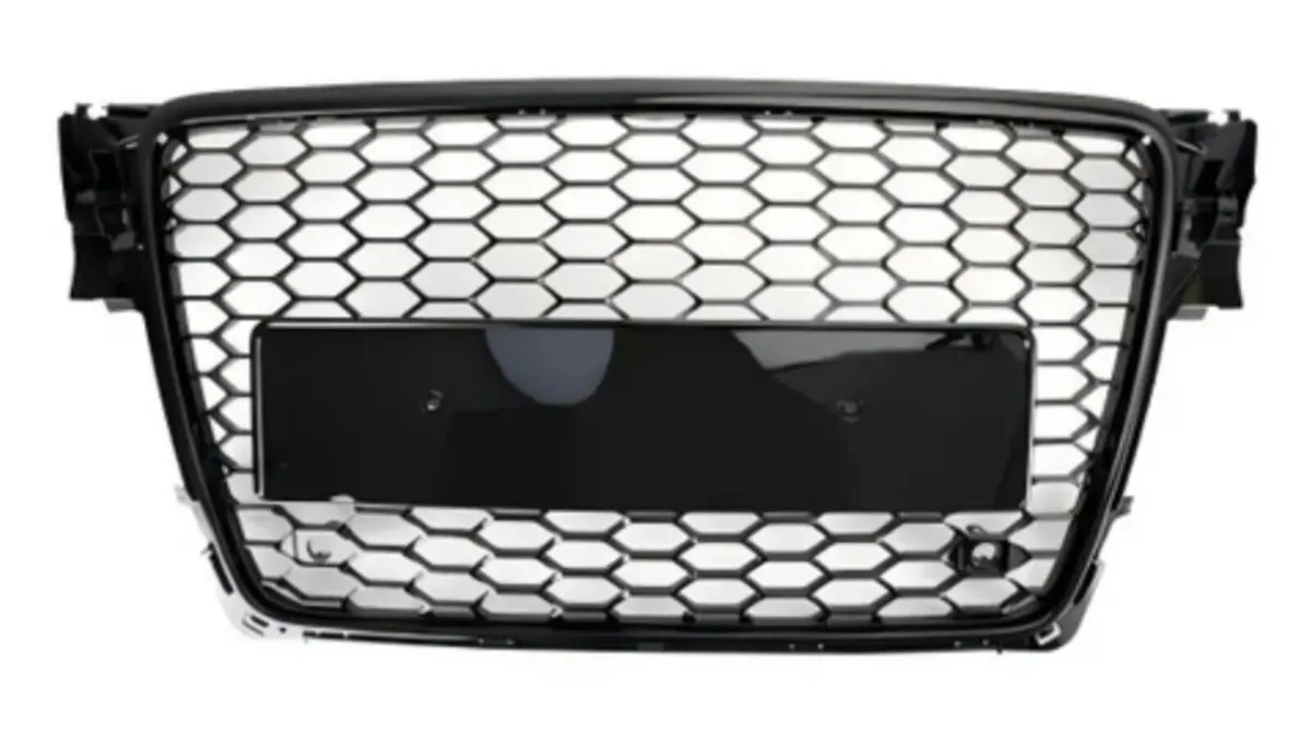 Upgrade to black gloss honeycomb grills