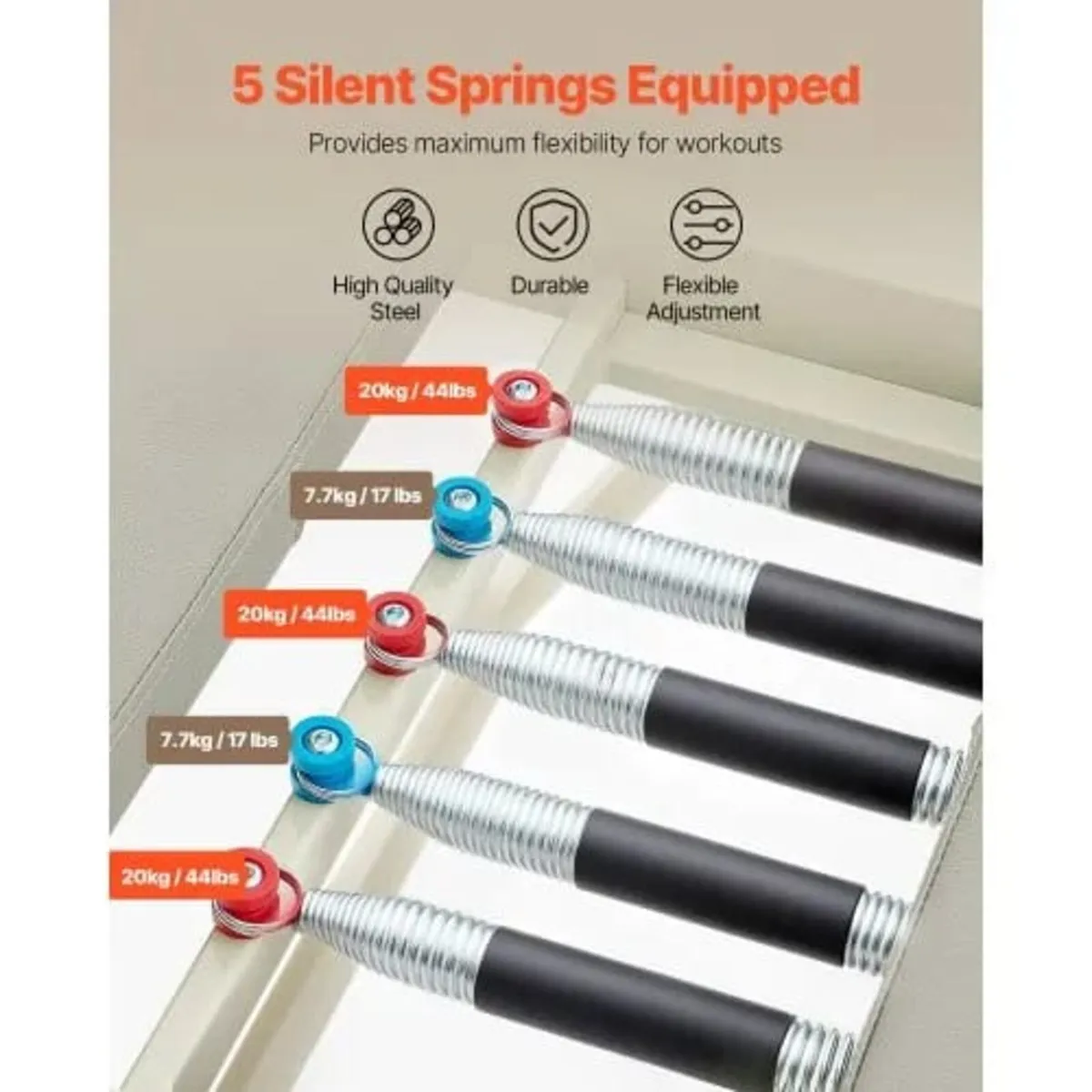 Foldable Pilates Reformer, Pilates Workout Machine - Image 2