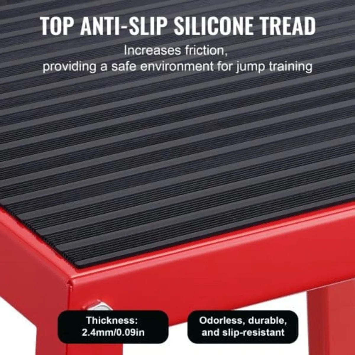 Plyometric Jump Boxes, 12/18/24 Inch Plyo Box, Pla - Image 3