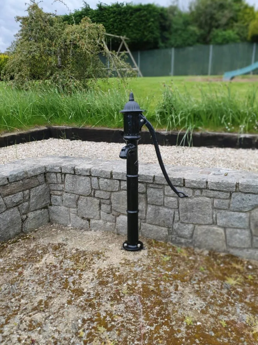 Old village style water pump