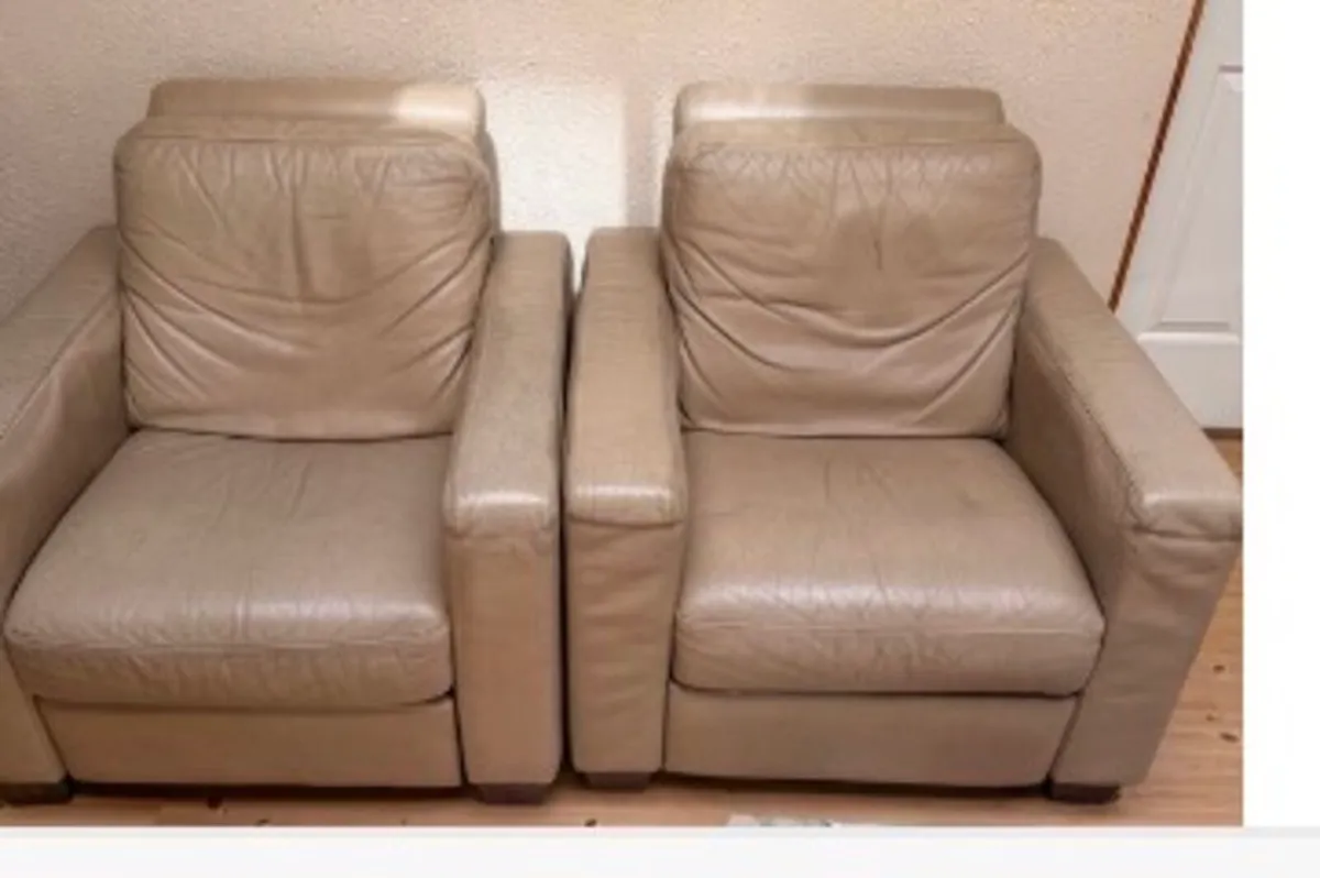 Nattuzi leather reclining chairs