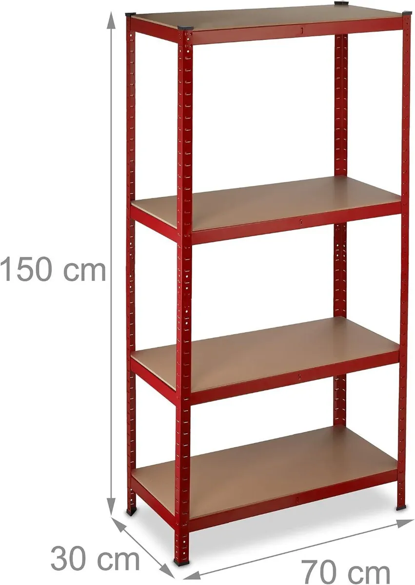2 X Heavy-Duty Shelving Unit - Image 3