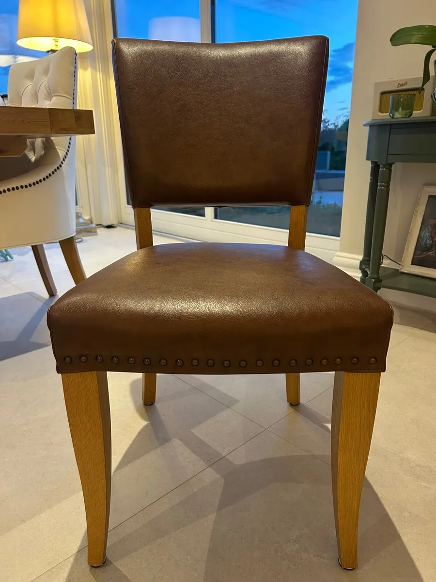 6 x Stunning  Dining Chairs - Image 1
