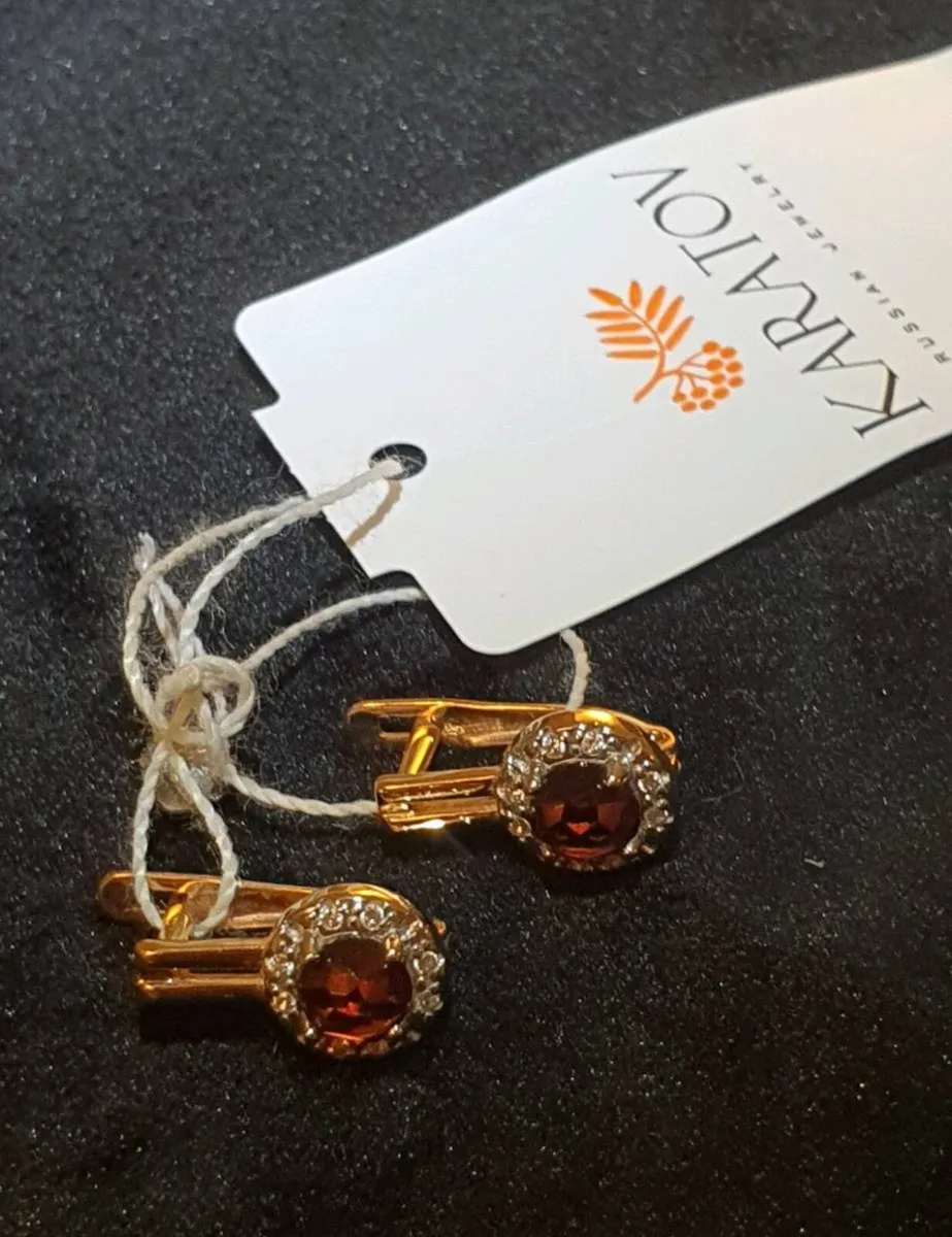 Gold earrings - Image 4