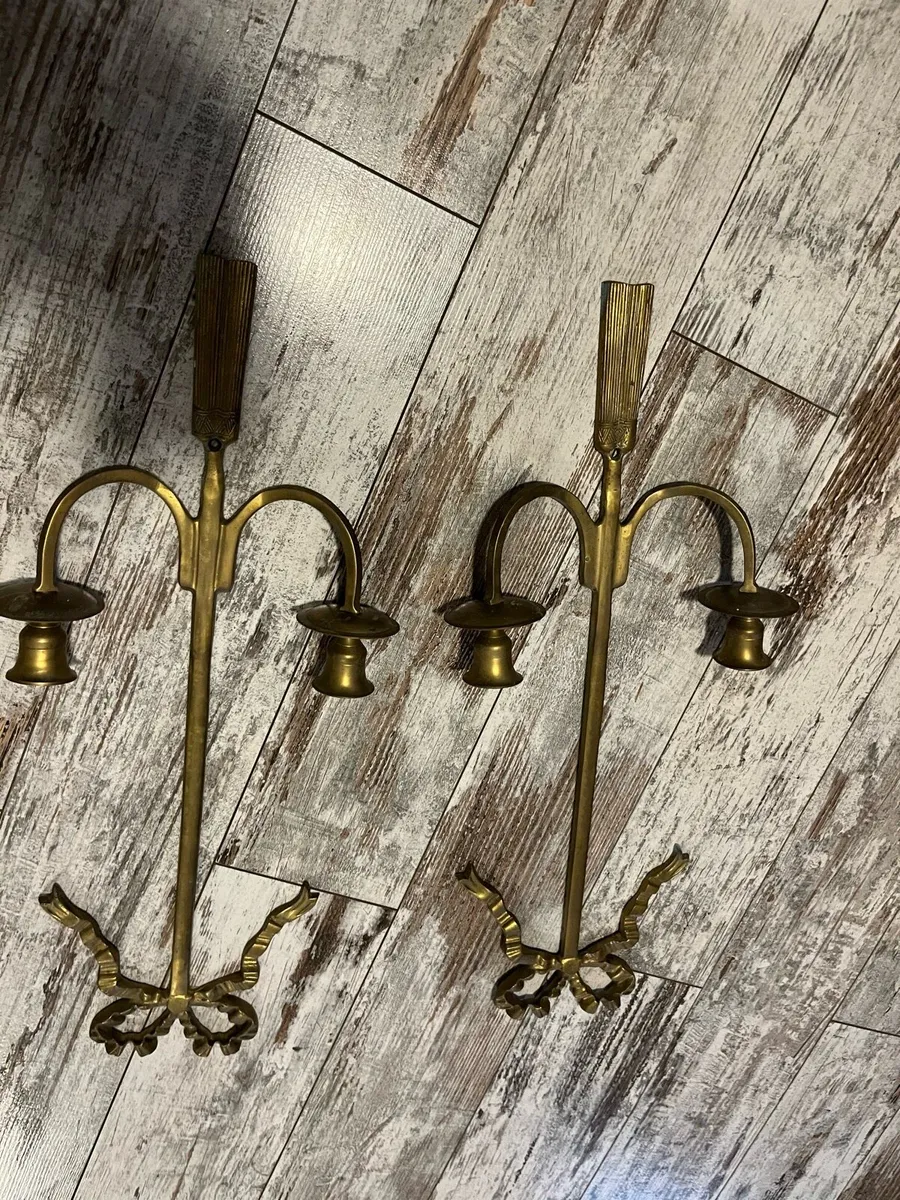 Vintage candle holders - Image 3