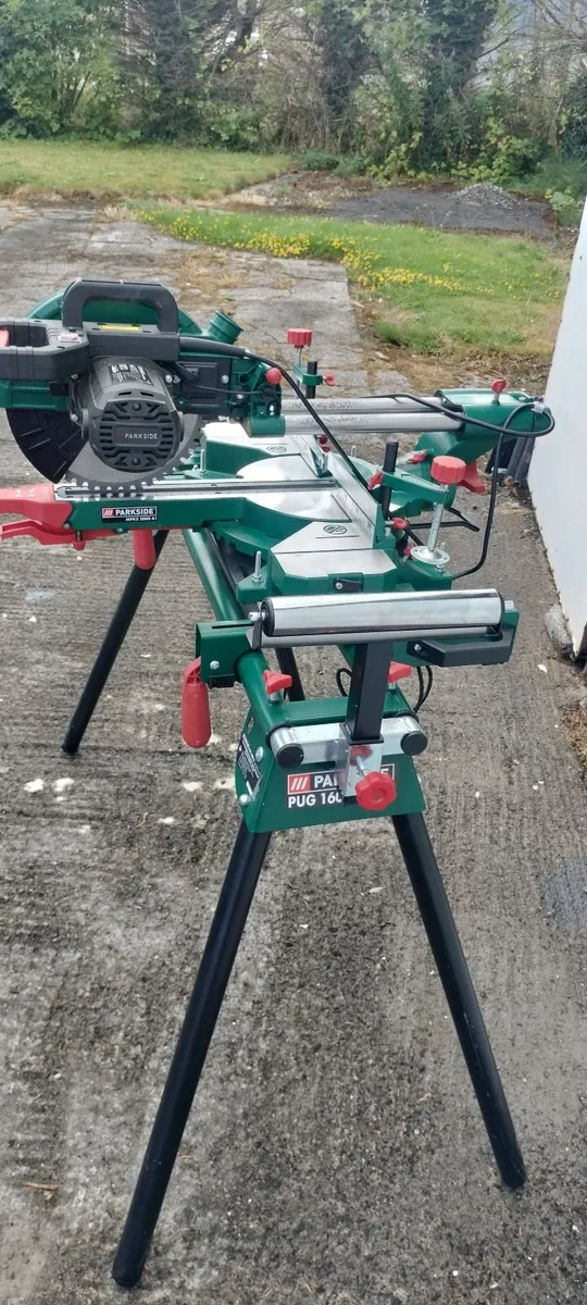 Sliding Compound Mitre Saw with Stand - Image 4