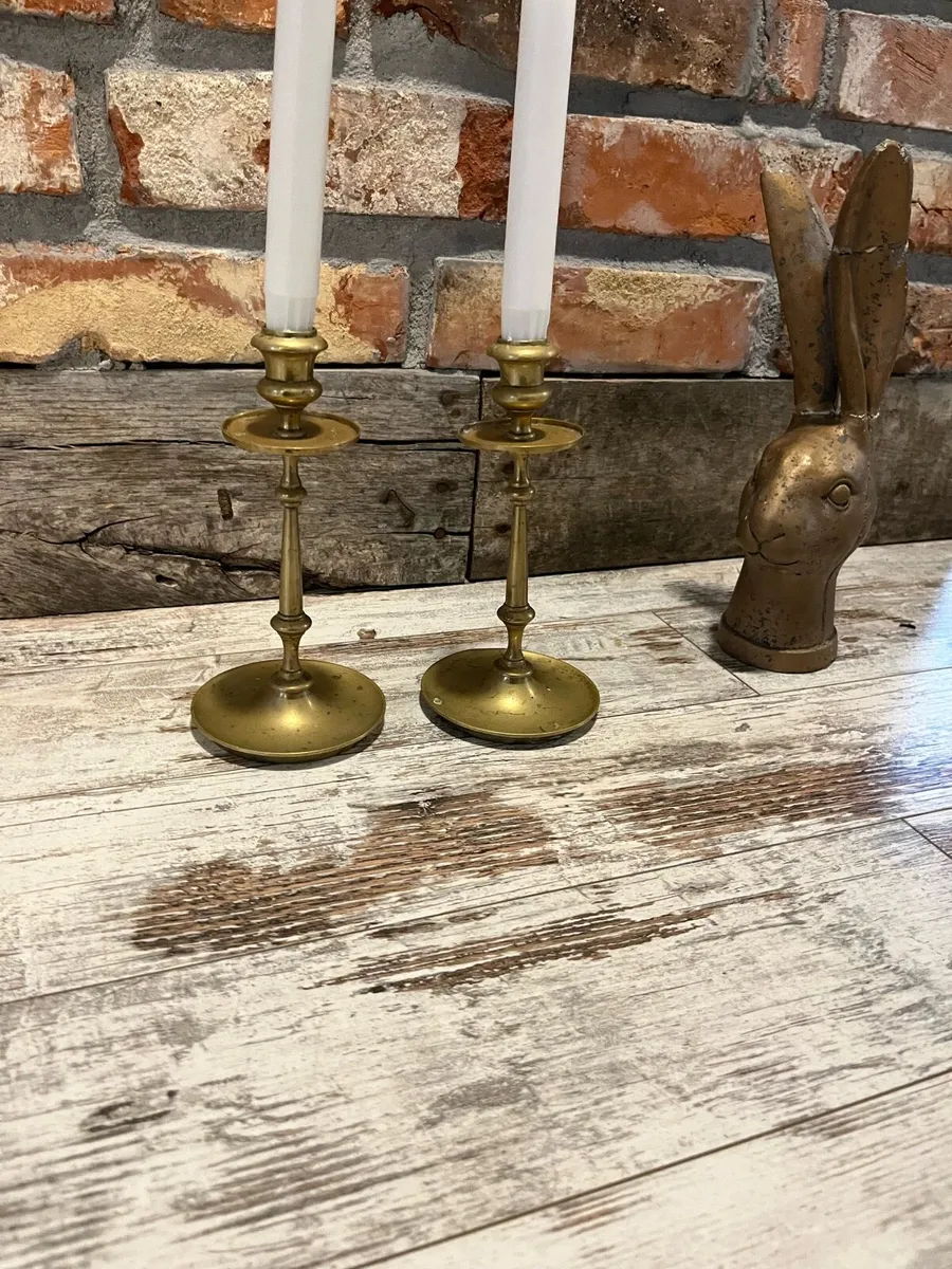 Vintage candle holders - Image 1