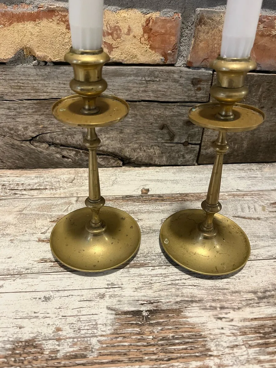 Vintage candle holders - Image 2