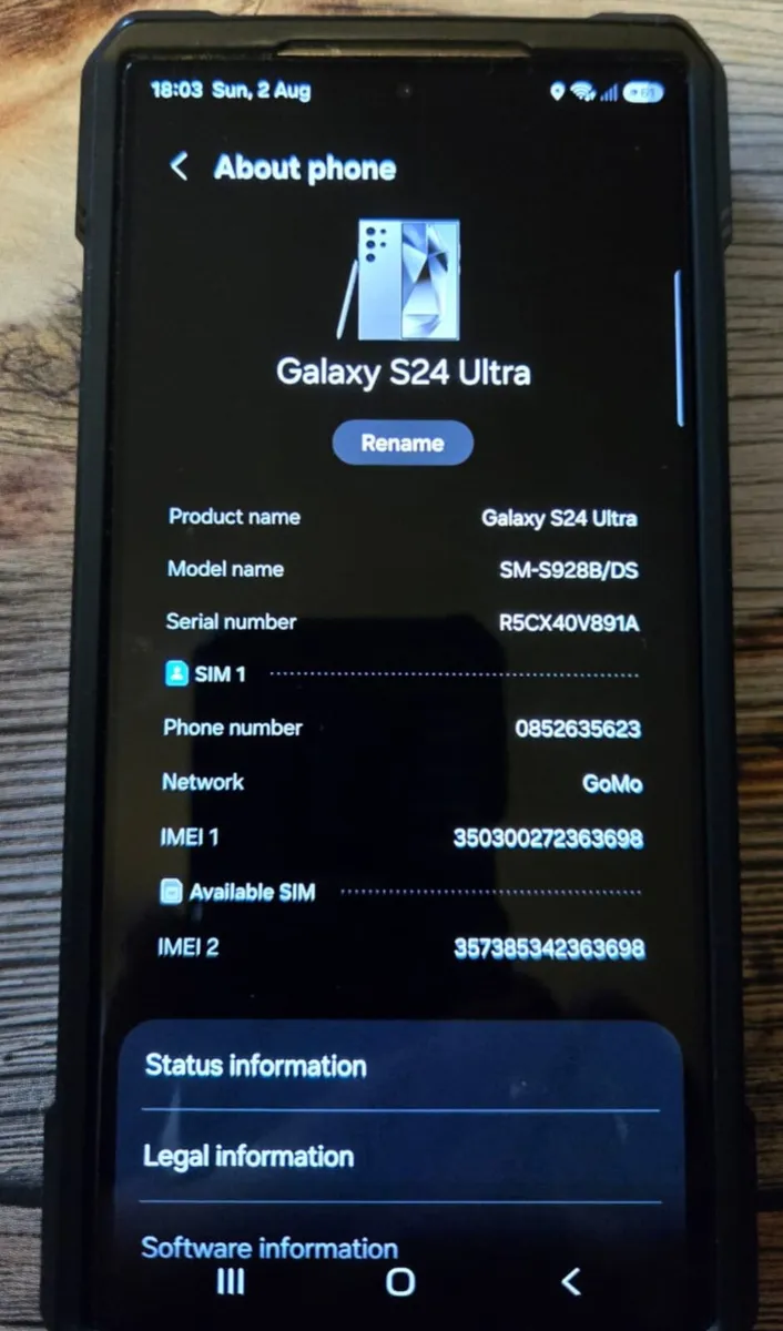 Samsung phone - Image 1