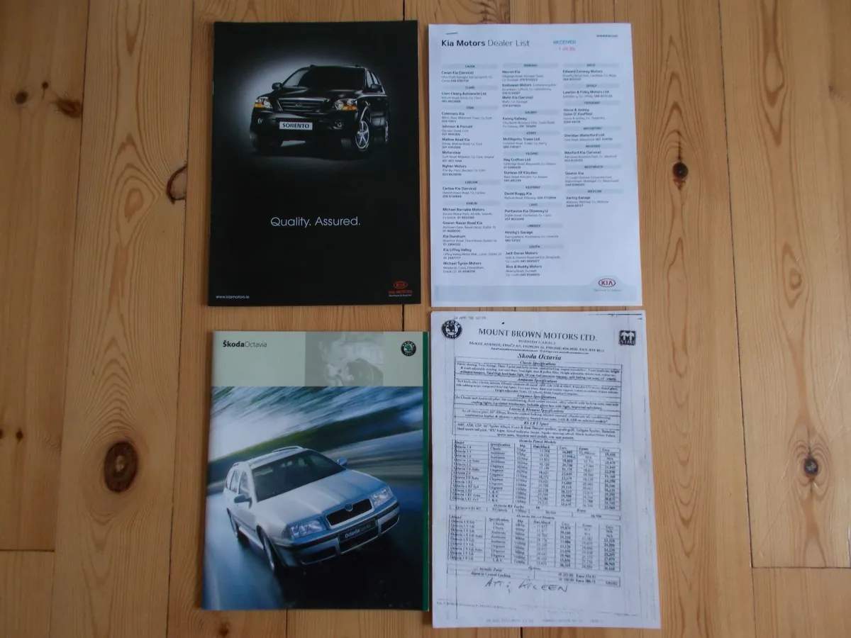 Lot of Car Brochures, Books & Price Lists - Image 4