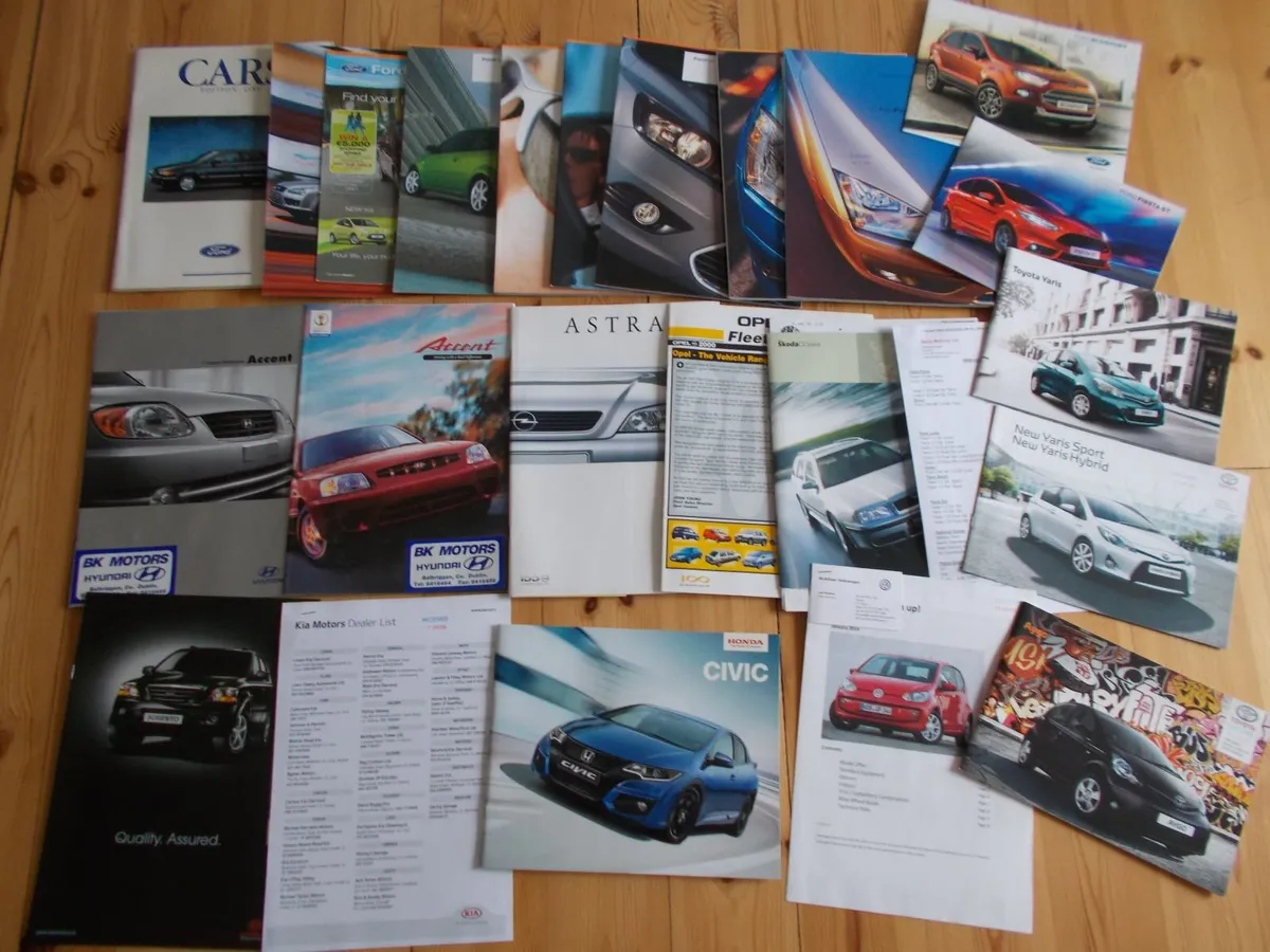 Lot of Car Brochures, Books & Price Lists - Image 2