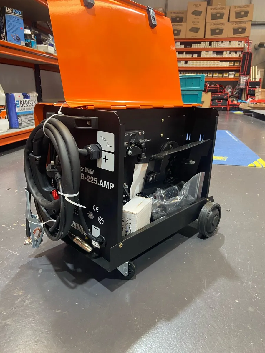 225 amp gas and gasless MIG welder free delivery - Image 3