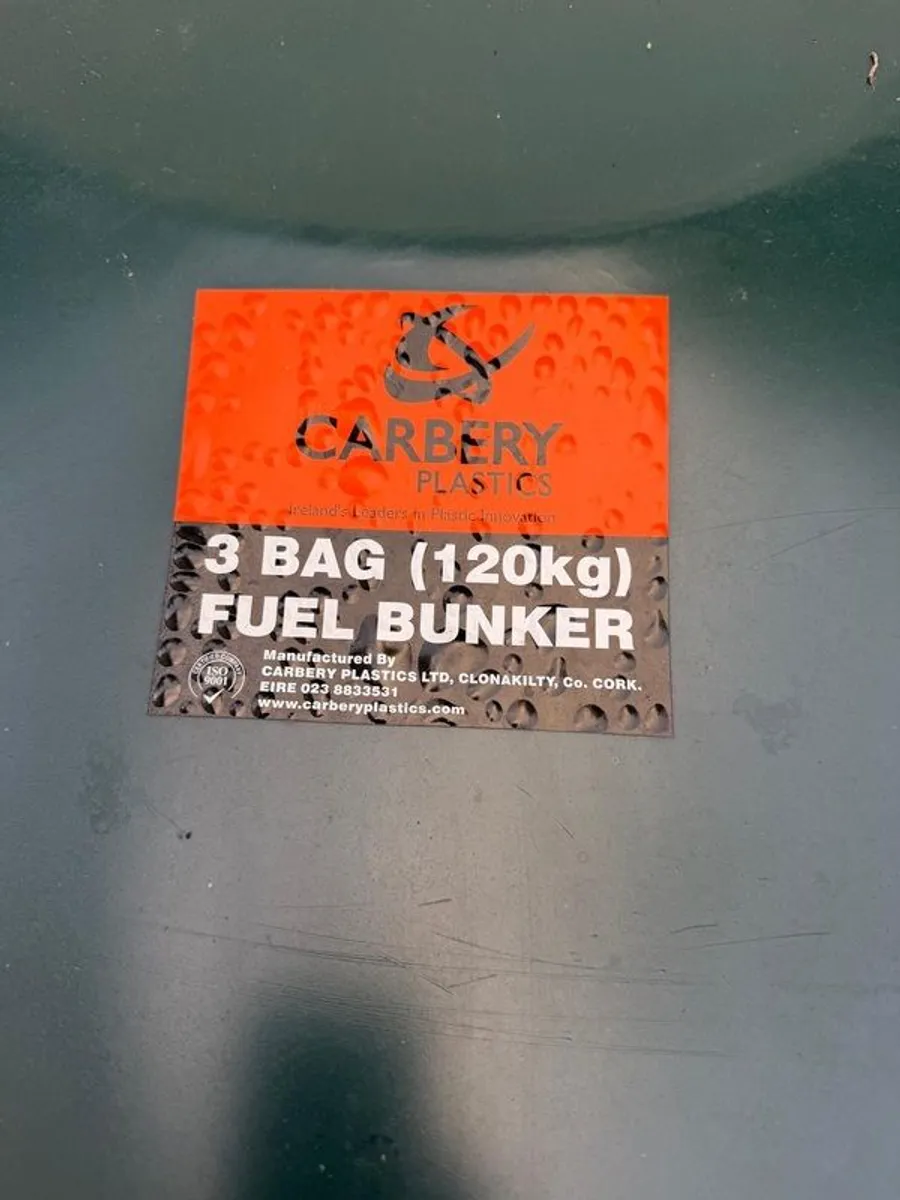Coal bunker, stand and bag of Coal - Image 4