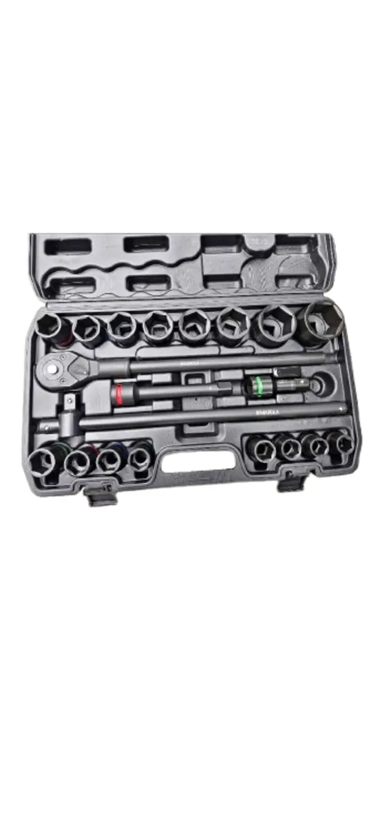 MANAROLA 21PC PROFESSIONAL 3/4" IMPACT SOCKET SET