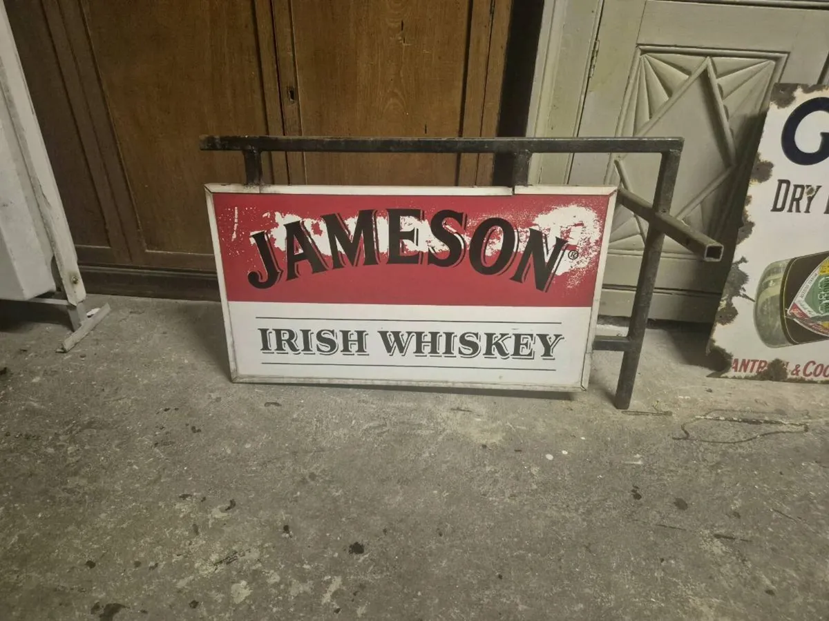 Jameson whiskey sign - Image 3