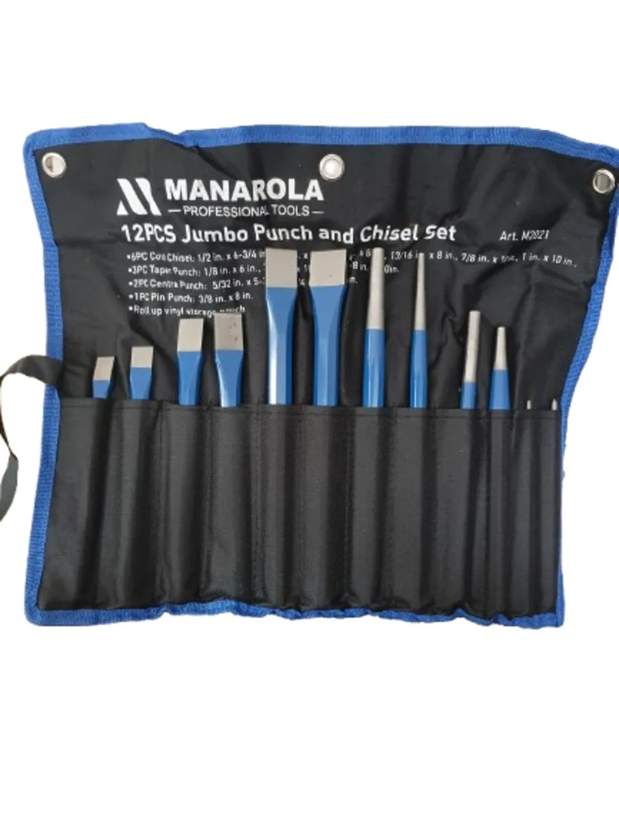 MANAROLA 12PC PUNCH χSSEL SET-€25 EUROS 💶
