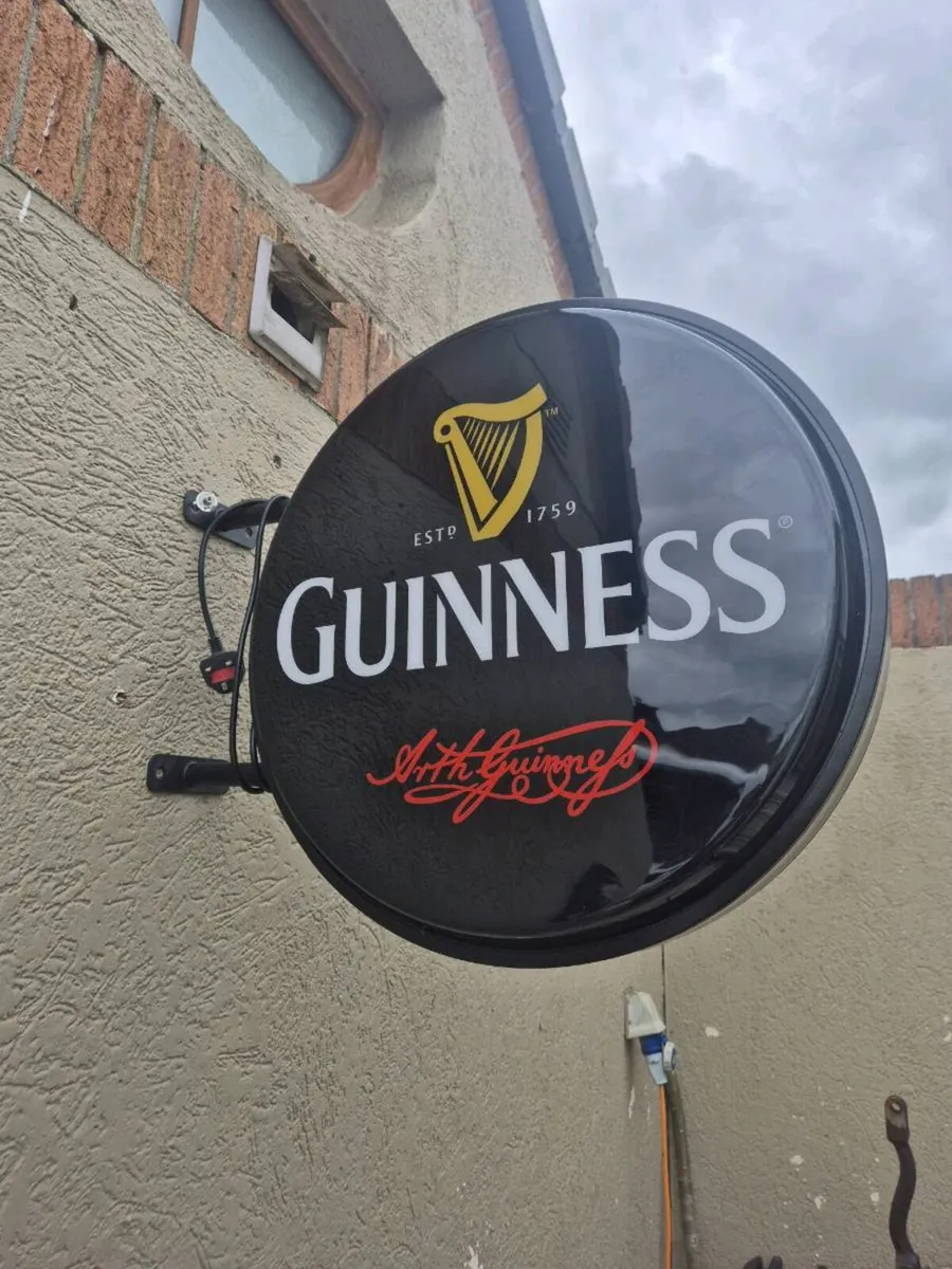 Guinness lighting box - Image 3