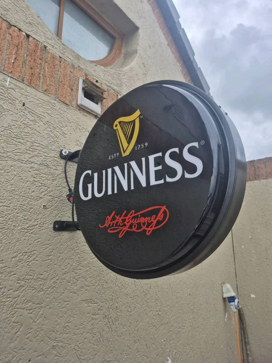 Guinness lighting box - Image 1