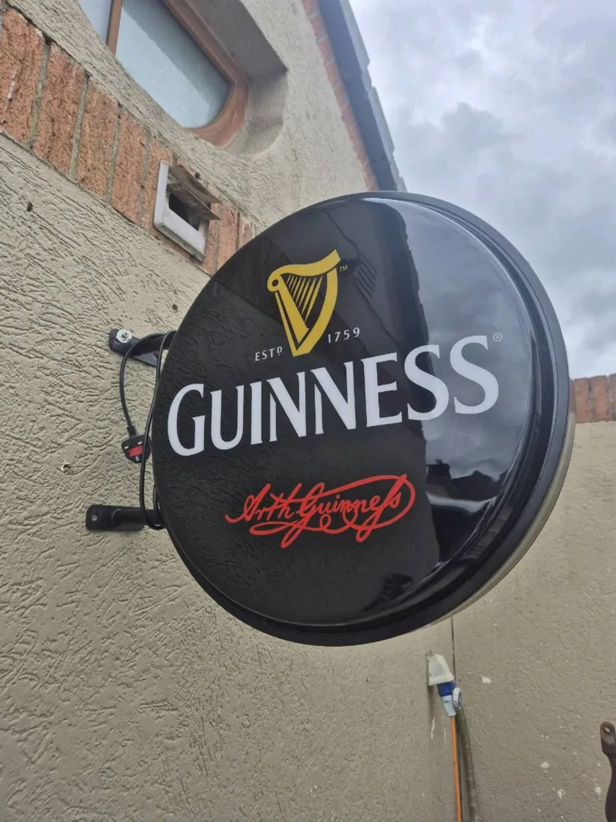 Guinness lighting box - Image 2