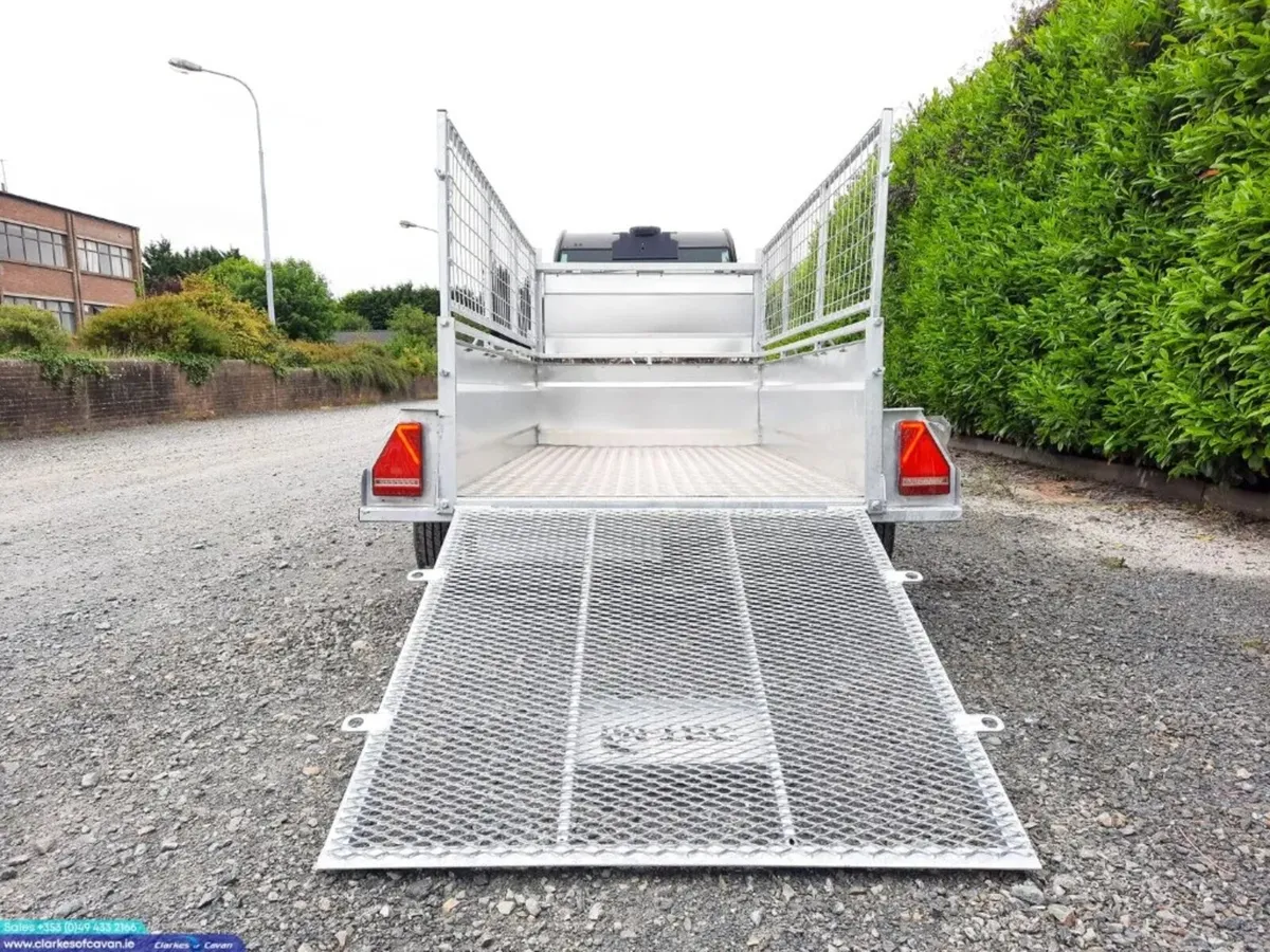 M-Tec 8ft x 4ft 2" Twin Axle Trailer - Image 3