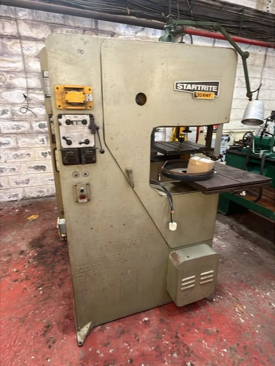 Startrite 20 RWF Vertical Bandsaw - Image 2