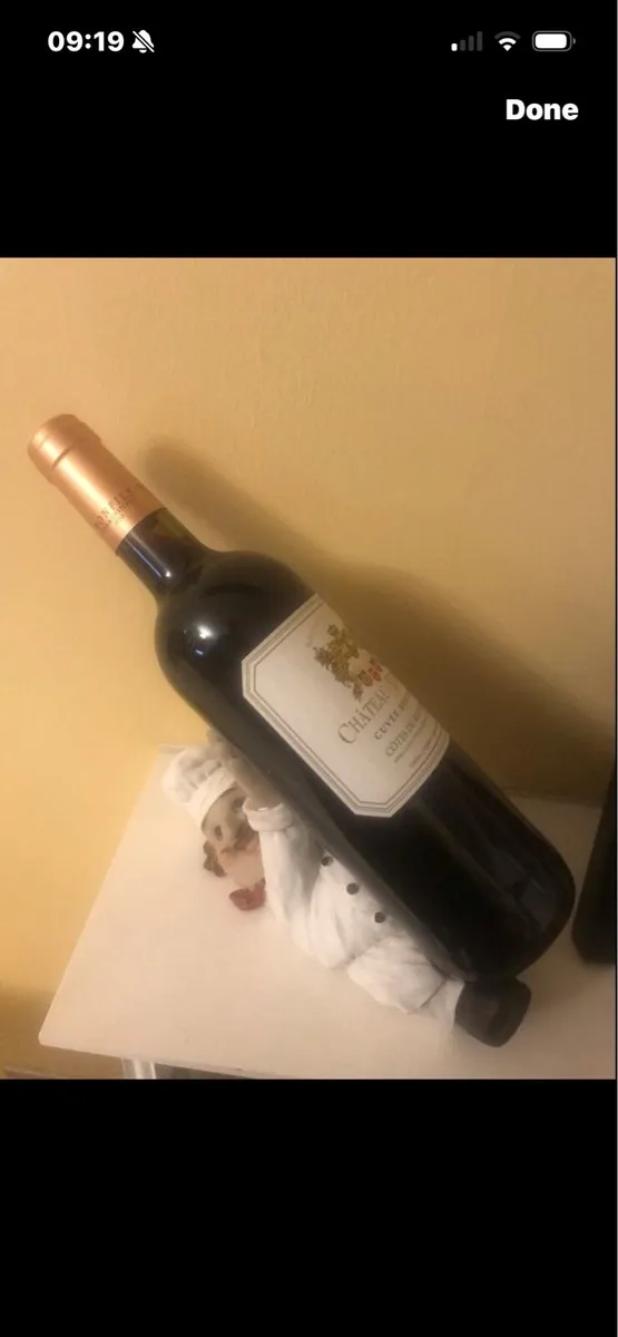 Chef Wine Bottle Holder - Image 2