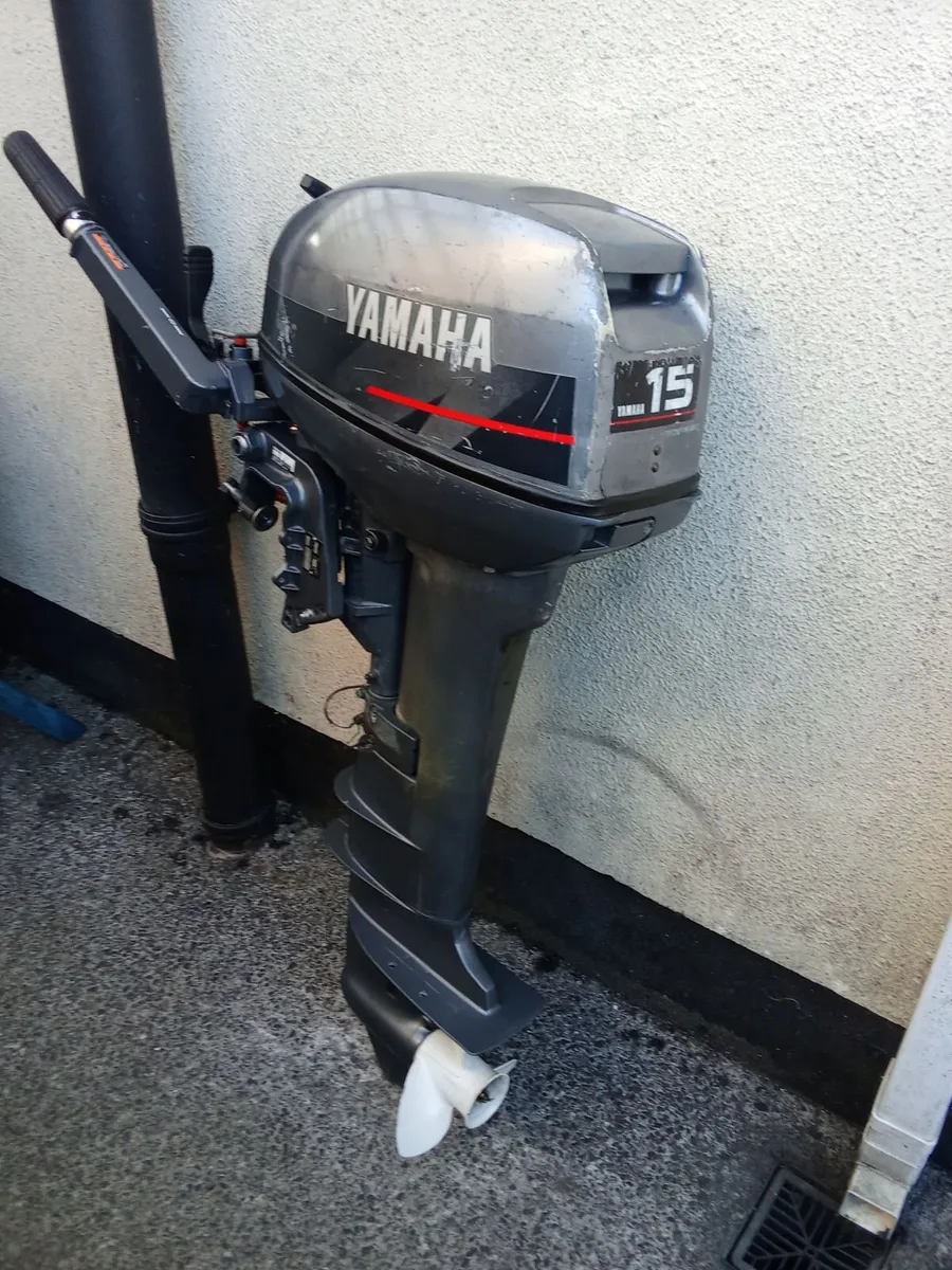 2-stroke outboard YAMAHA+15 hp - Image 3