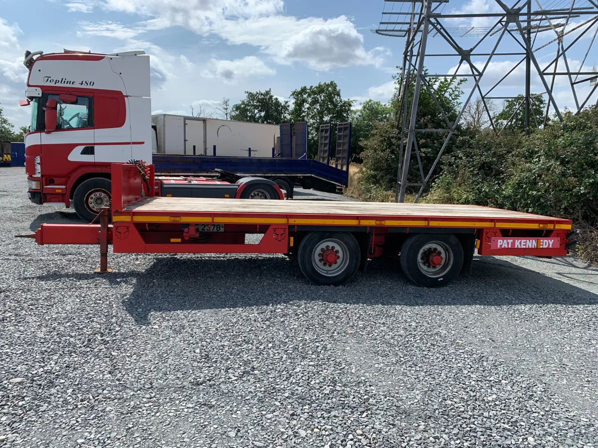 2013 JPM TWIN AXLE LOW LOADER TRAILER FOR AUCTION - Image 2